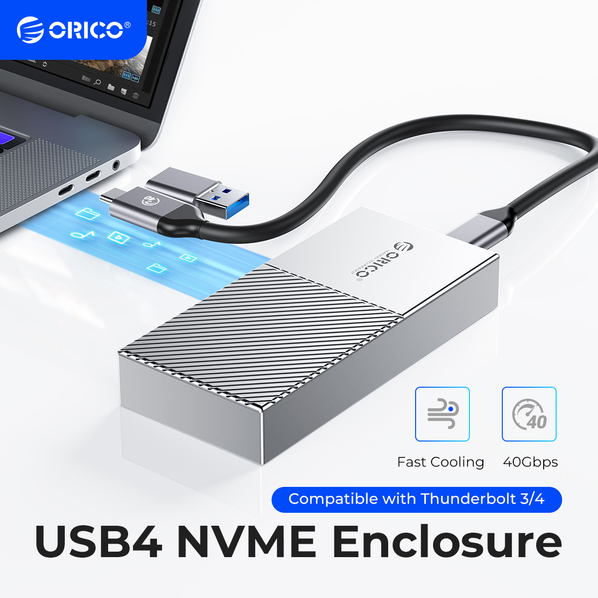 ORICO USB4 NVMe SSD 인클로저, 알루미늄 - Thunderbolt 4 External Ssd 4Tb 리뷰 및 가격